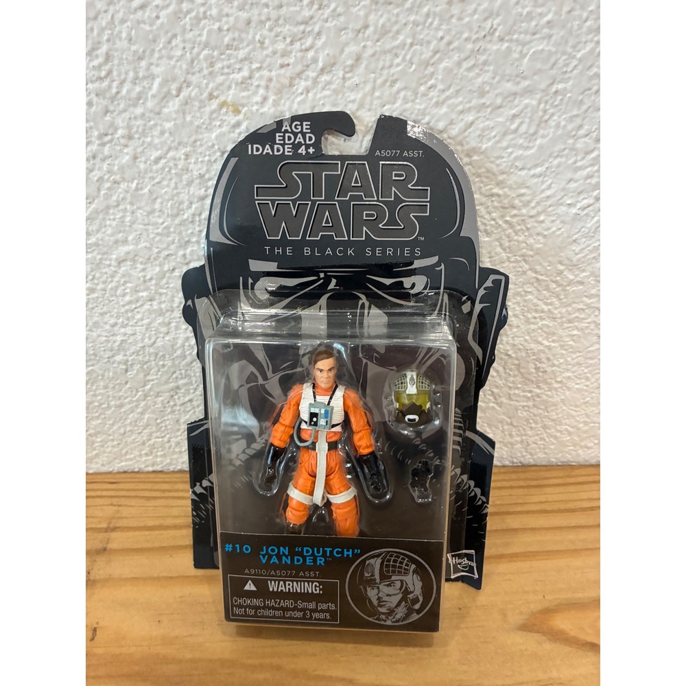 Star Wars The Black Series Jon Dutch Vander #10 Rebel Pilot 3.75" Figure 2015